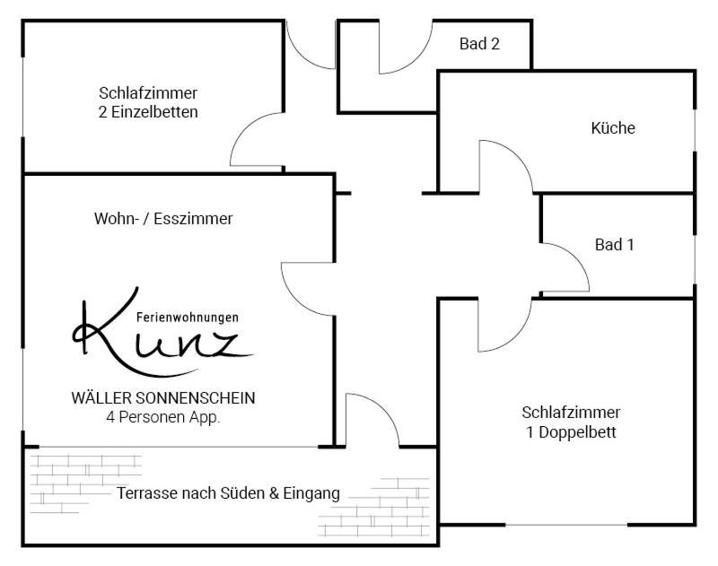 Ferienwohnung Waeller Sonnenschein ヴェスターブルク エクステリア 写真